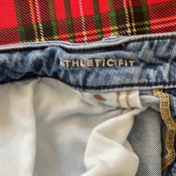 American Eagle Outfitters Blue Straight Jeans Medium Wash - Picture 12 of 12